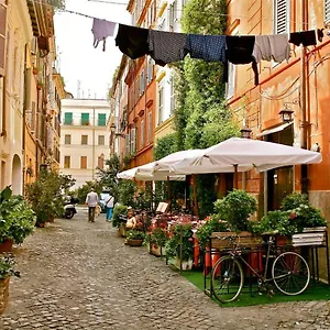 Panoramic Castle Trastevere Roma